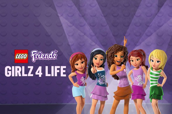 3rd-strike.com | LEGO Friends: Girlz 4 Life (DVD) - Movie ...