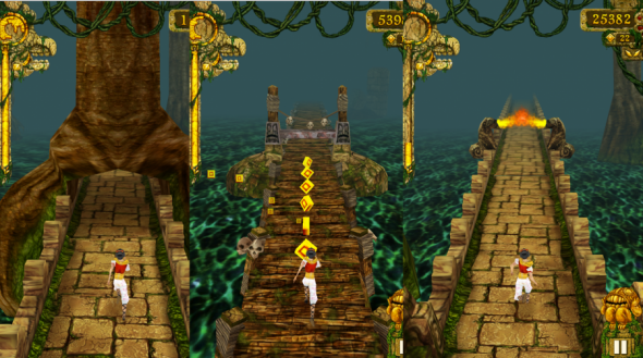 Temple Run (gameplay) 