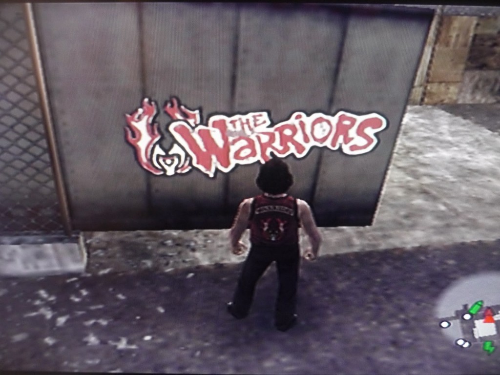 warriors graffitti tag