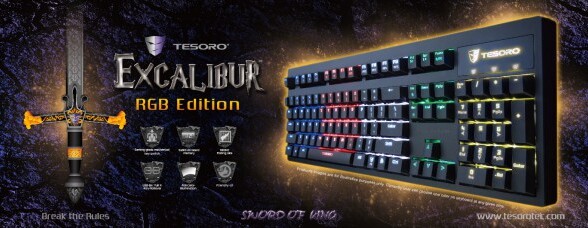 Tesoro Excalibur RGB Released