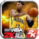 Paul George as cover star as My NBA 2K16 companion app