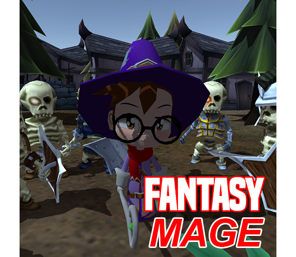Let’s light up some skeletons in Fantasy Mage!