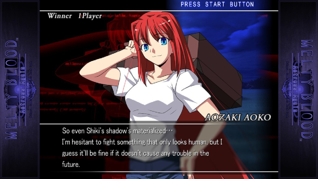 Melty Blood Actress Again Current Code  4