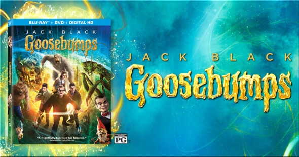 Goosebumps available on June 22 on Blu-Ray, DVD & Video-On-Demand