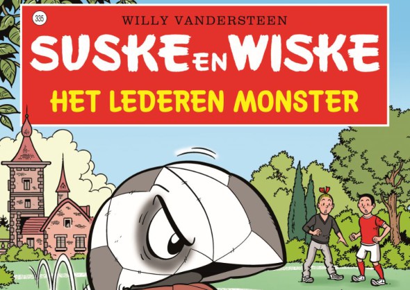 Suske en Wiske #335 Het Lederen Monster Banner