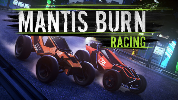 Mantis Burn Racing Banner