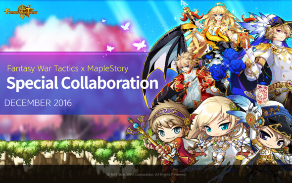 Fantasy War Tactics Meets MapleStory in New Collaboration