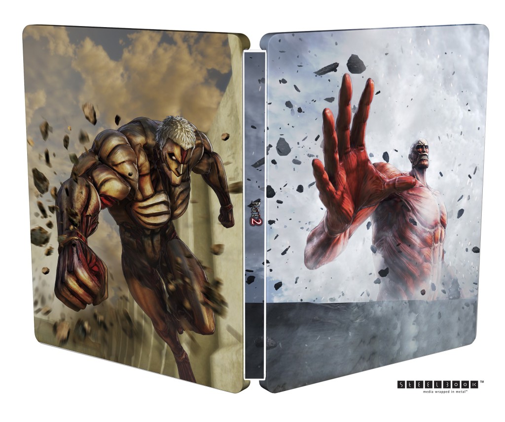 attack on titan staalbook outside