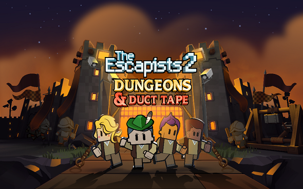 The Escapists 2 – Dungeons and Duct Tape DLC out now!