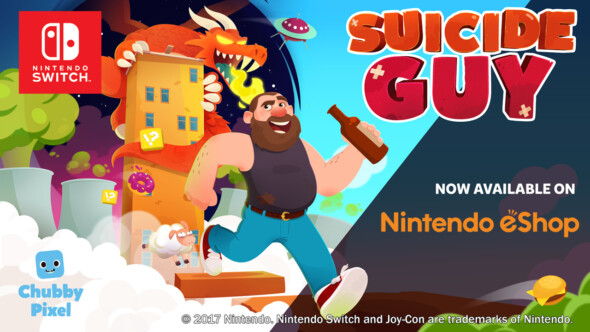 Suicide Guy released on Nintendo Switch
