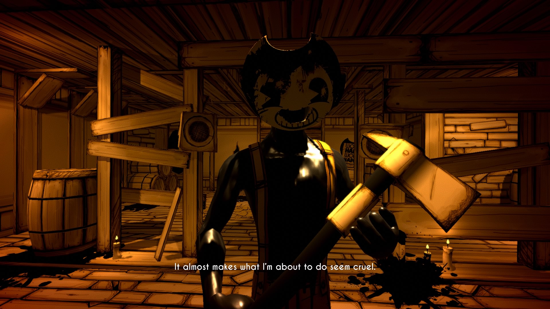 Bendy and the ink machine обзор