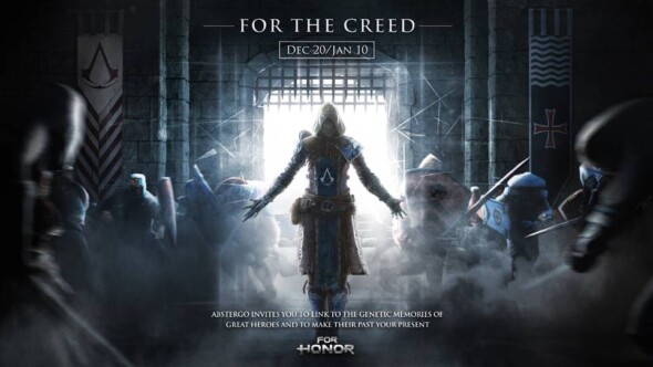 For the Creed, the new cross-over event between For Honor and Assassin’s Creed playable now