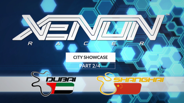 Xenon Racer City of Gold showcase
