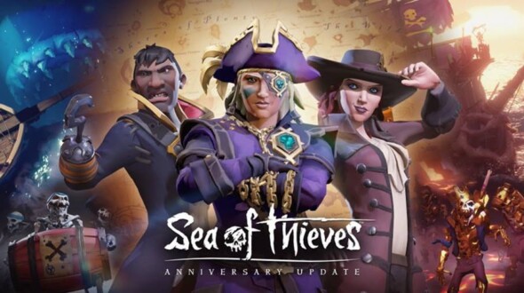 Sea of Thieves is getting a celebratory Anniversary Update