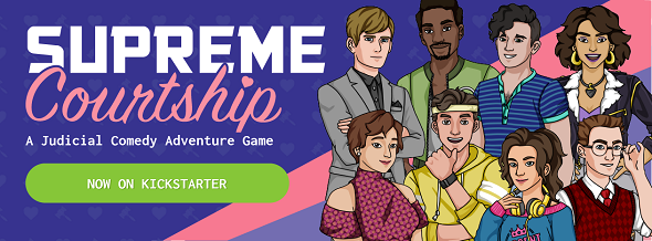 Supreme Courtship – Support the game on Kickstarter!