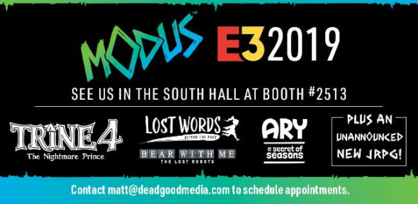 Modus Games brings diverse indie lineup to E3 2019