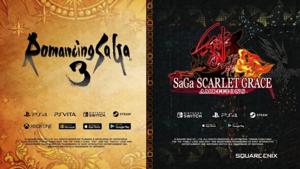 Classic SaGa-series making their comeback with two new titels!