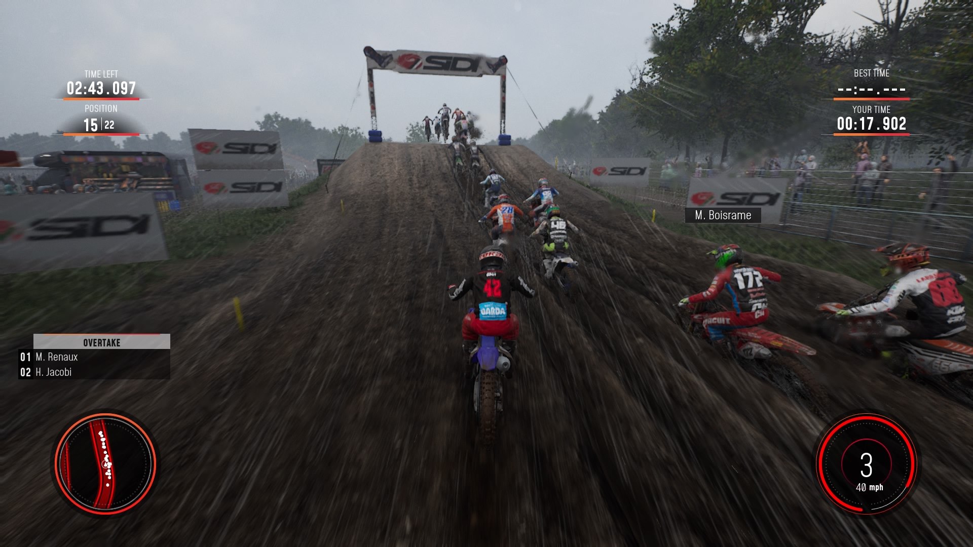 SD Version - MXGP Official Videogame - Gameplay 