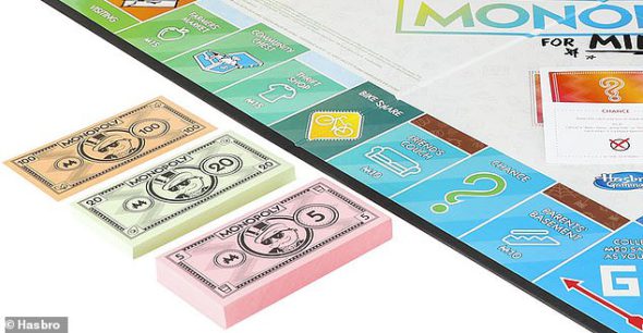 Monopoly for Millennials Board Game Hasbro E4989 