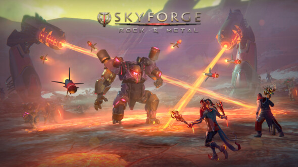 Terra is in danger in Skyforge’s new “Rock and Metal” expansion