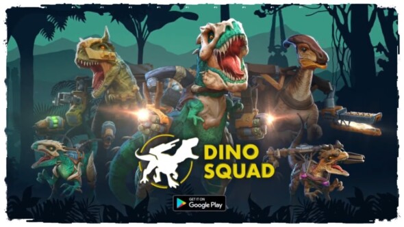 Experience prehistoric PvP shooter action on mobile with Dino Squad