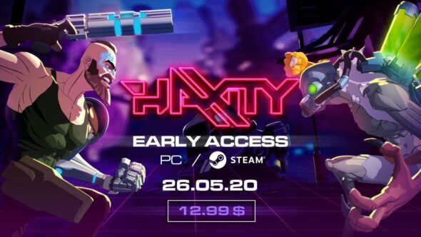 Boot up your cyberdeck, jack in, and prepare to fight in Haxity’s beta!