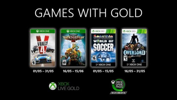 Xbox Game Pass – New Games with Gold for May