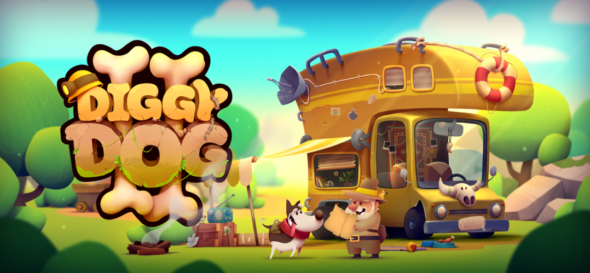 Woof Woof! My Diggy Dog 2 on Steam July 1