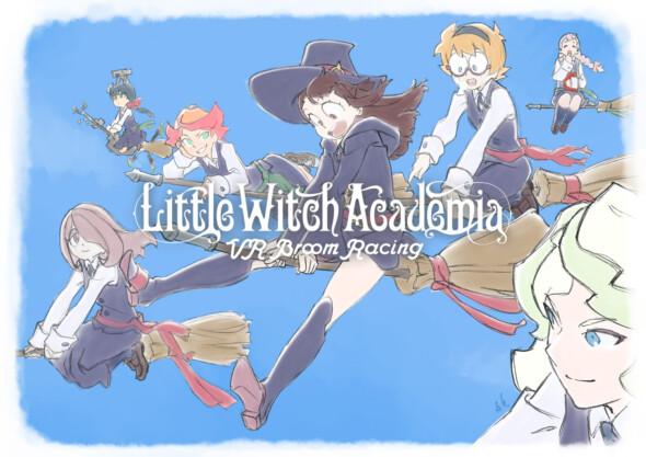 Take flight with Little Witch Academia: VR Broom Racing
