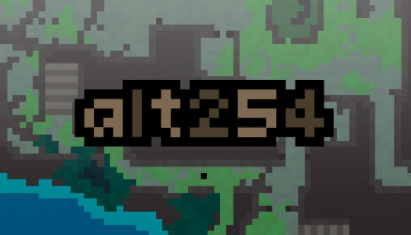 Alt254 is a minimalistic game on Steam and Humble