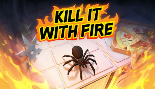 Start killing spiders in VR in Kill It With Fire