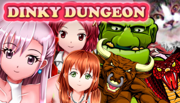 Dinky Dungeon might be the absurd game (FPS) you are looking for