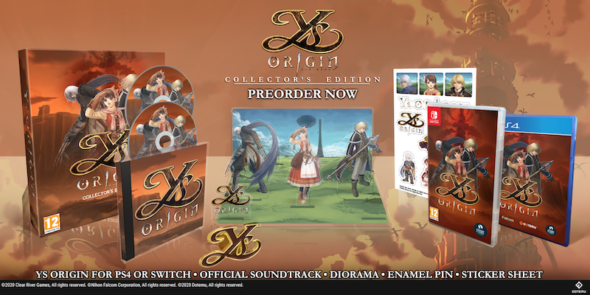 Cult classic YS Origin is getting Collector’s Edition and Retail release