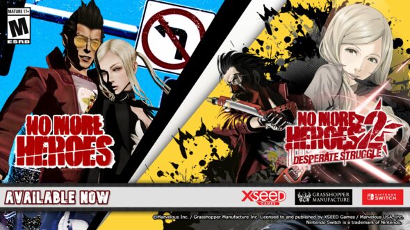 Travis Touchdown is back! Remasters of No More Heroes and No More Heroes 2: Desperate Struggle are now available on Nintendo Switch in North America