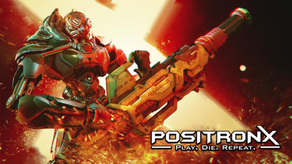 Futuristic rogue-lite FPS PositronX blasts its way out of Early Access on October 29th