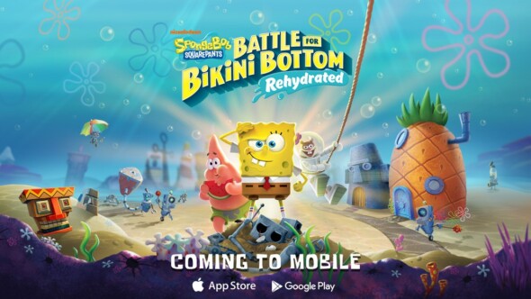 SpongeBob’s Battle for Bikini Bottom – Rehydrated coming to your phone the 21st of January