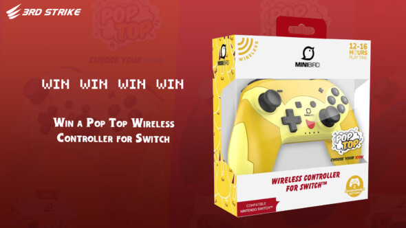 Contest: Minibird Pop Top Wireless Controller for Switch (Yellow)