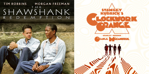 Classic titles The Shawshank Redemption and A Clockwork Orange both coming to Warner Home Video in September