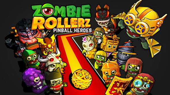 Pinball meets tower defense in Zombie Rollerz