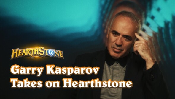 Legendary chess player Garry Kasparov is taking on Hearthstone