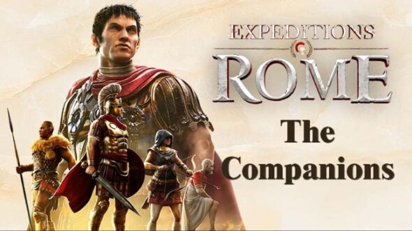 Expeditions: Rome showcases its companions and Twitch extension