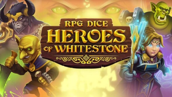 RPG Dice:  Heroes of Whitestones is out now