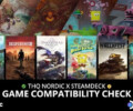 THQ Nordic detail which or their games are verified and playable on Steam Deck