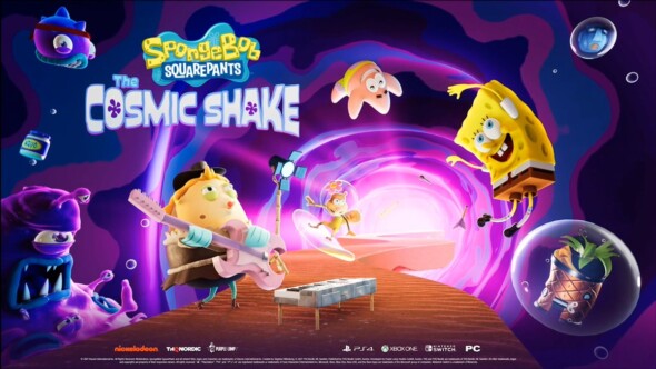 Spongebob SquarePants: The Cosmic Shake launches today!