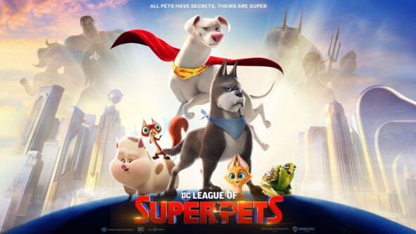 Adopt DC’s League of Super Pets on Blu-ray and DVD this month!
