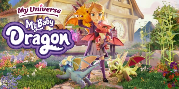 Foster and care for a baby dragon in My Baby Dragon for Switch
