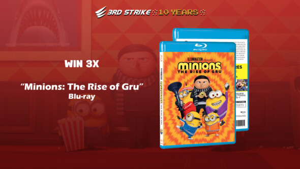 Contest: 3x Minions (2): The Rise of Gru (Blu-ray)
