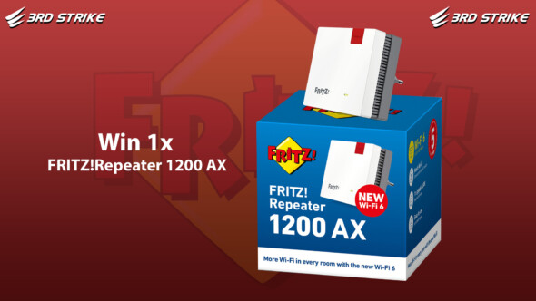 Contest: 1x AVM FRITZ!Repeater 1200 AX (Benelux only)
