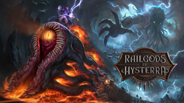 Survive eldritch horrors while base-building in a train with RailGods of Hysterra