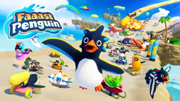 Faaast Penguin hosts downhill dance party in season 2